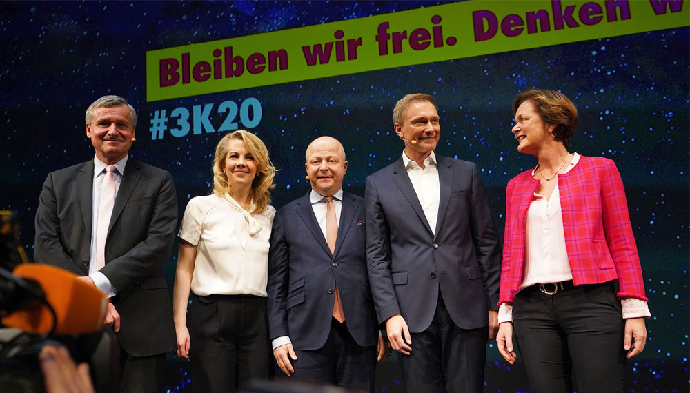 „Bleiben wir frei. Denken wir groß“. Die FDP stimmt sich beim traditionellen Dreikönigstreffen auf das neue Jahrzehnt ein.